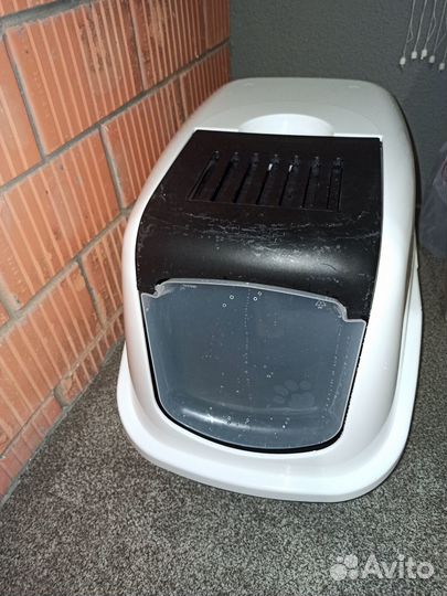 Закрытый лоток для кошки (57x39x41)