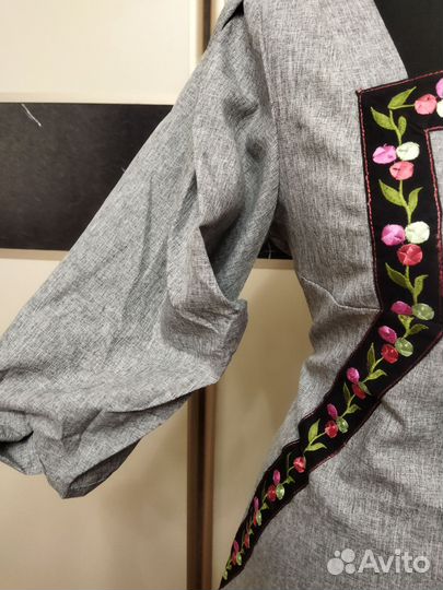 Дизайнерское платье 46