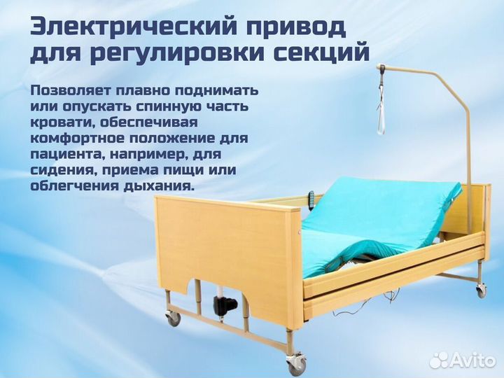Кровать медицинская функциональная