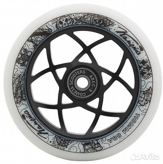 Колёса для сам. Комета Атом Белый/Черный