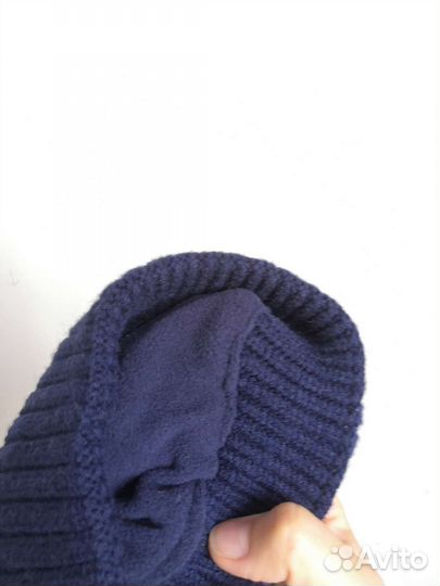 Шапка зимняя на 2-3 года зимняя, новая на флисе