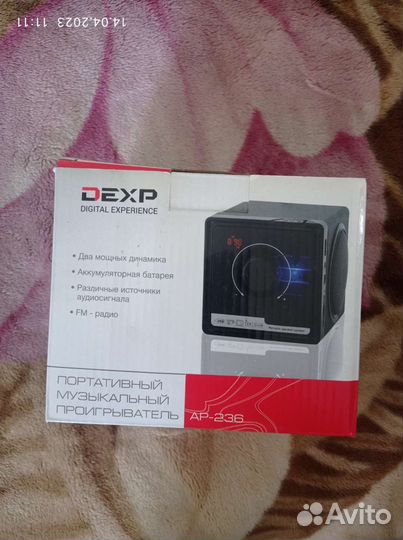 Портативная колонка dexp