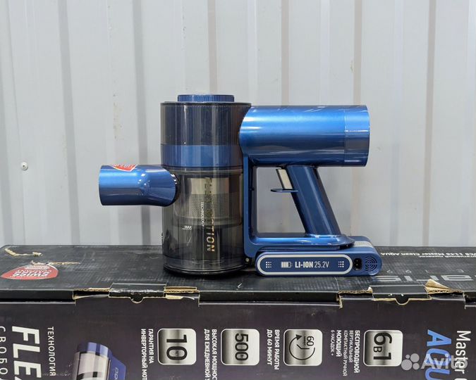 Пылесос беспроводной Polaris Влажн. уборка (Новый)