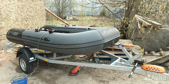 Лодка пвх Навигатор 380(нднд) +микатсу9.9-15