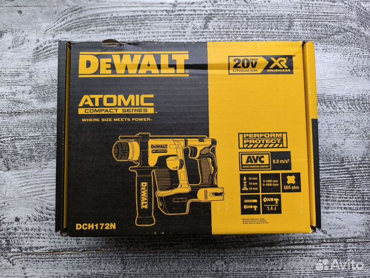 Перфоратор dewalt DCH172N