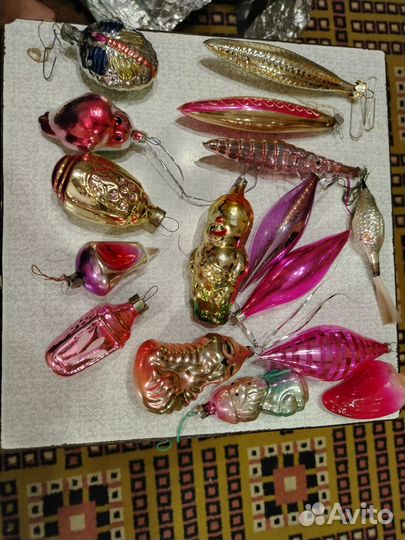 Елочные игрушки СССР