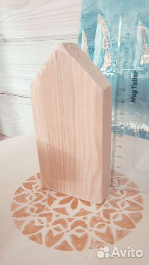 Деревянные домики основа для рукоделия