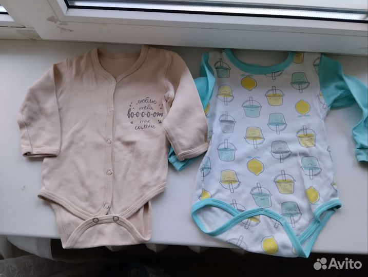 Боди на мальчика 74