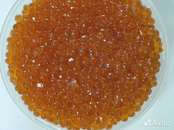 Красная икра куботейнер