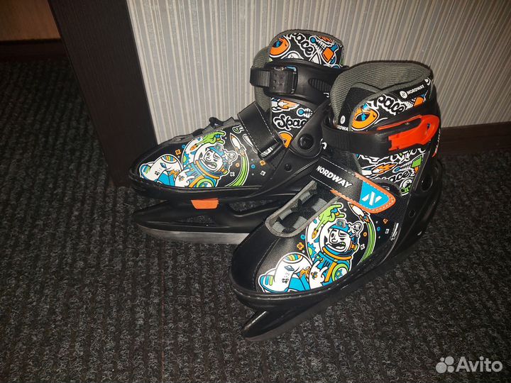 Коньки раздвижные 31-36