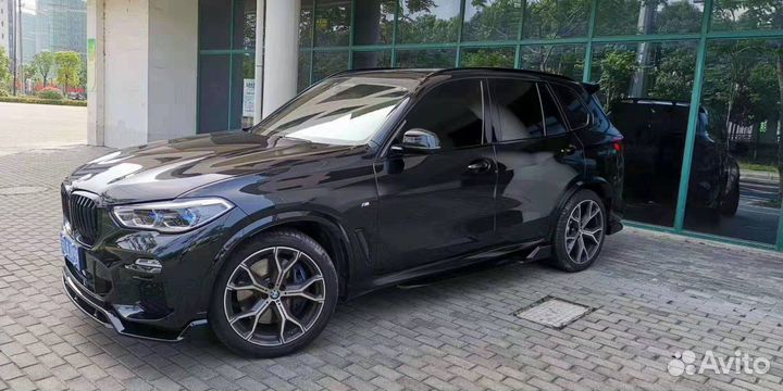 Накладки на пороги (лезвия) BMW X5 G05
