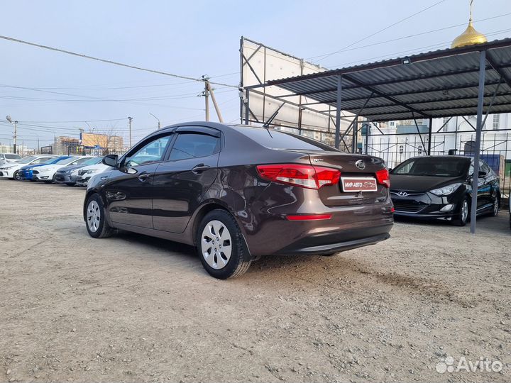 Kia Rio 1.6 AT, 2016, 126 437 км