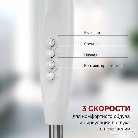 Вентилятор напольный