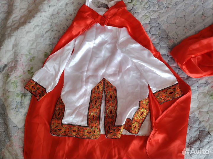 Новогодний костюм для мальчика богатырь