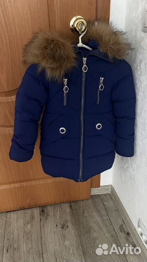 Куртка для девочки 116 зимняя