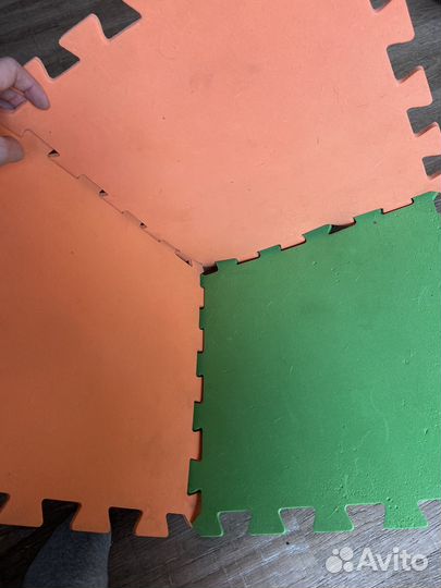 Детский коврик пазл 4м2