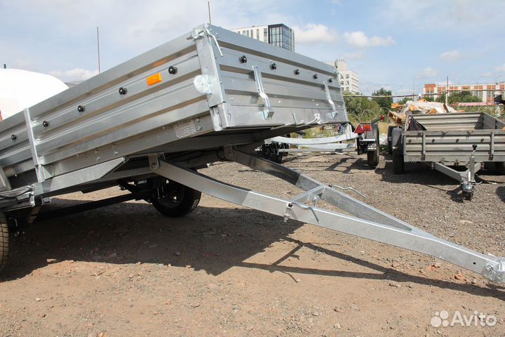 Прицеп легковой мзса 3.5х1.5 м (оцинкованный)