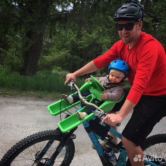 Детское велокресло переднее