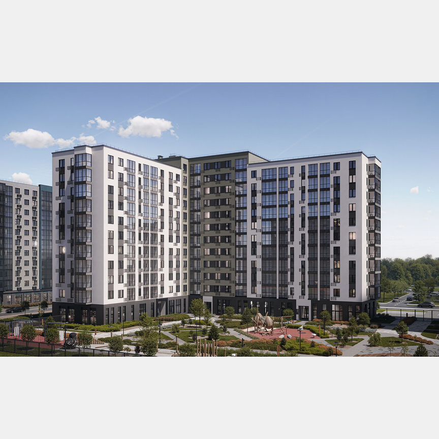 2-к. квартира, 57,7 м², 2/12 эт.