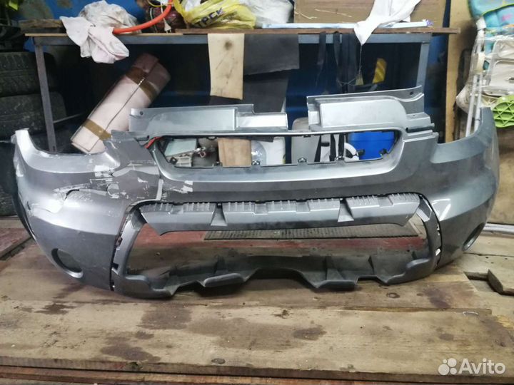 Передний бампер kia soul 1