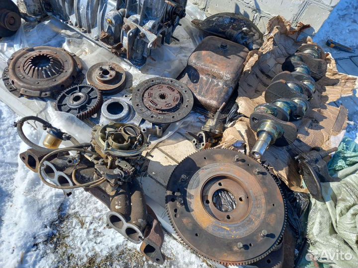 Двигатель на газель 402 в разборе без гбц и поршне