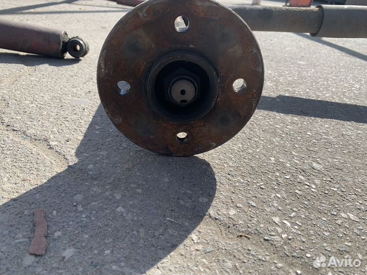 Оси на прицеп готовые