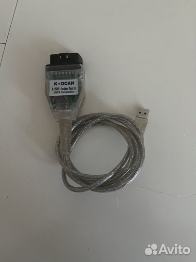 Адаптер BMW inpa K+ dcan USB диагностический 0BD2