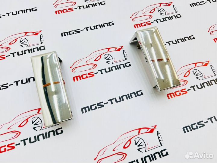 Клыки переднего бампера Mercedes G63 AMG w463