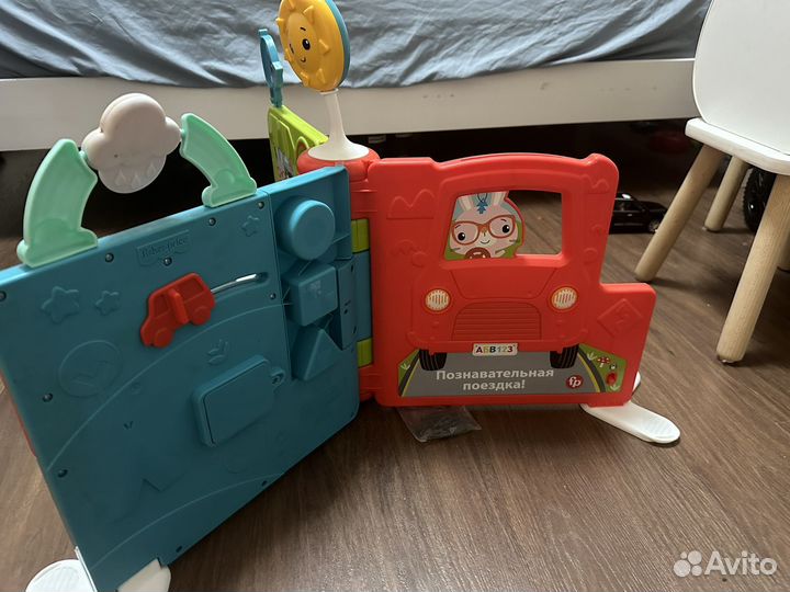 Развивающие игрушки большая обучающая книга