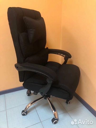 Компьютерное игровое кресло геймерское с массажем