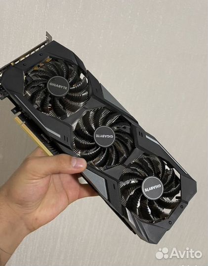 Видеокарта Gigabyte RTX 2060 6gb gaming oc