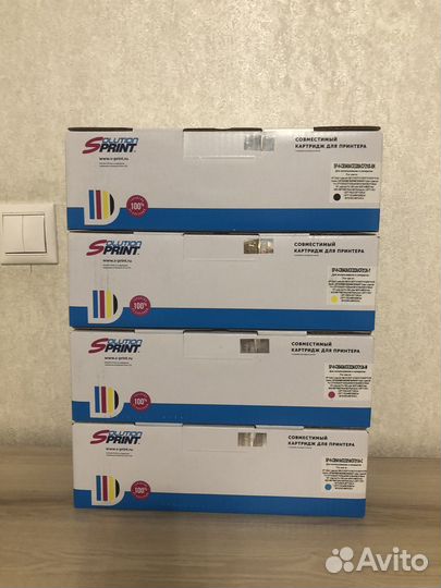 Картриджи для цветных принтеров HP и Canon