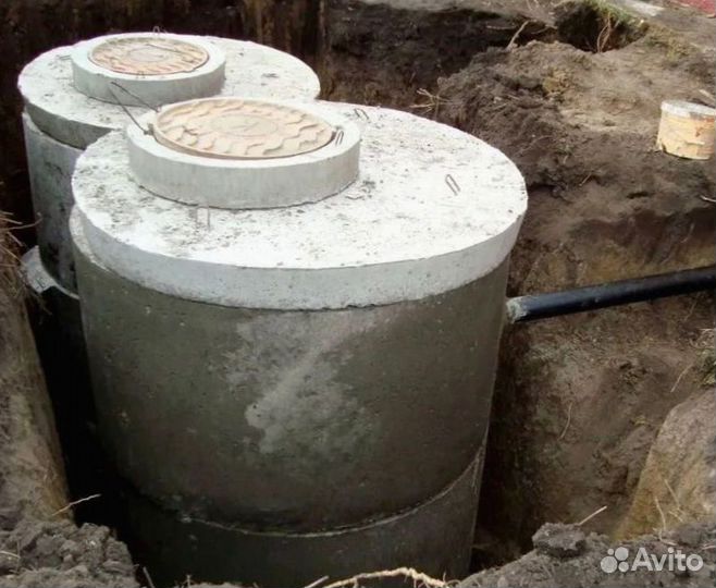 Септик Железобетонный