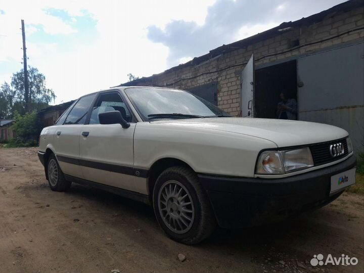 Audi 80 1.6 МТ, 1990, 230 000 км