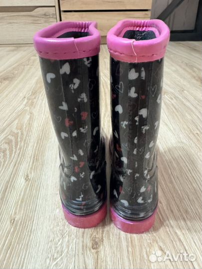 Детские резиновые сапоги 35 размер