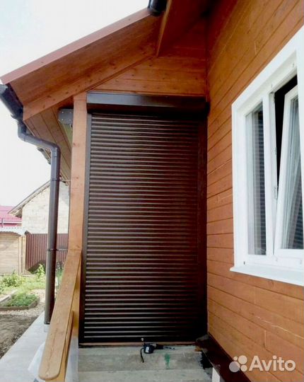 Гаражные секционные ворота рольставни