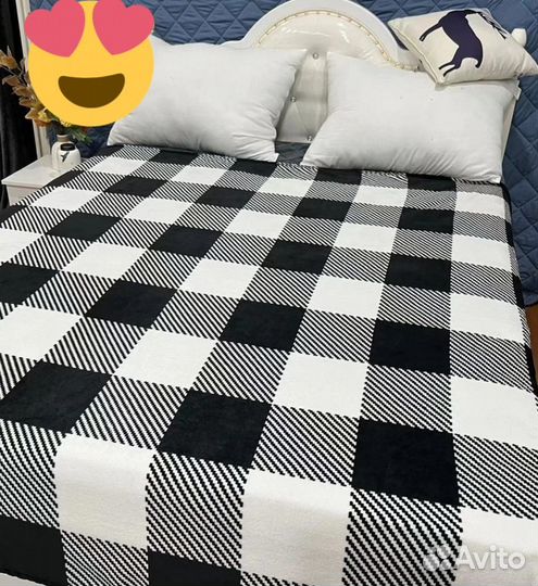 Плед-покрывало, двухспальное 200х220