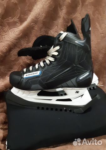Коньки хоккейные б/у nordwei . Отл сост