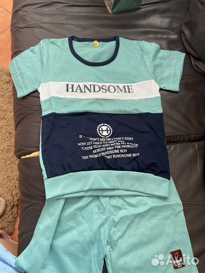 Костюм шорты и футболка