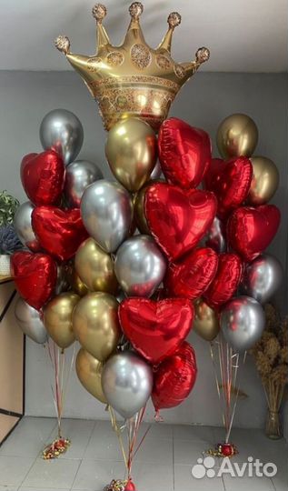 Воздушные шары, с гелием, доставка шаров