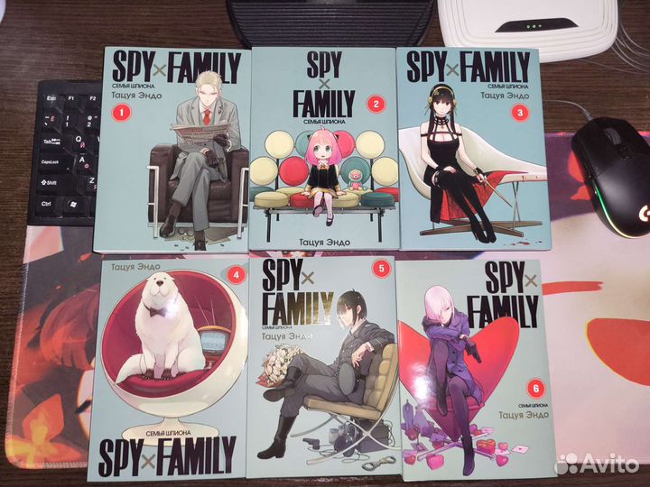 Семья шпиона манга