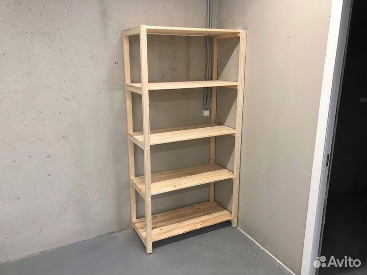 Стеллаж деревянный