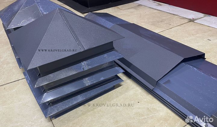 Парапетные крышки и отливы на заказ — под заказ