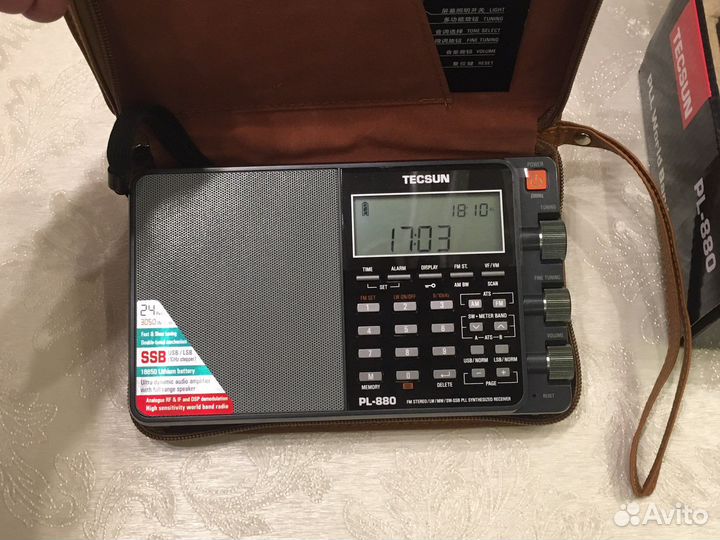 Новый Радиоприемник tecsun PL880