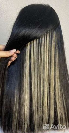 Наращивание волос капсулы