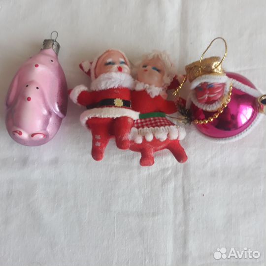 Елочные игрушки СССР