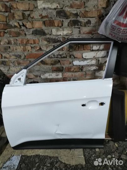 Дверь передняя левая hyundai creta 2020