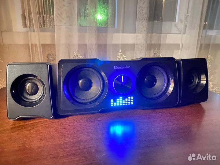Колонки компьютерные Defender Soundwall Black