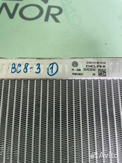Радиатор печки Volkswagen Touareg 7P 3.0D crca