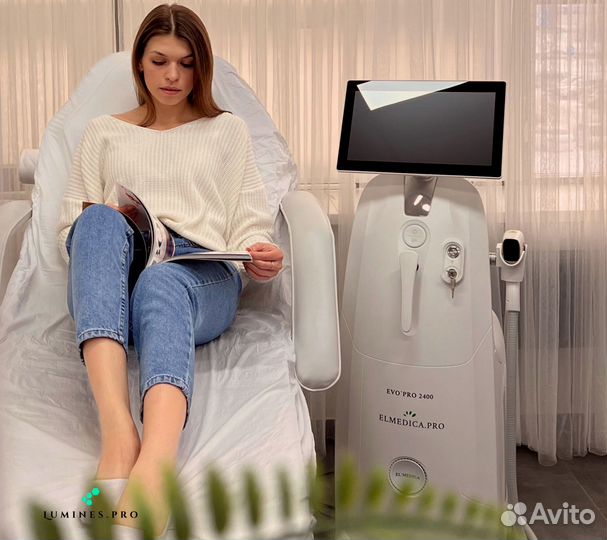 Диодный лазер для эпиляции люминес Evo’Pro 2400W